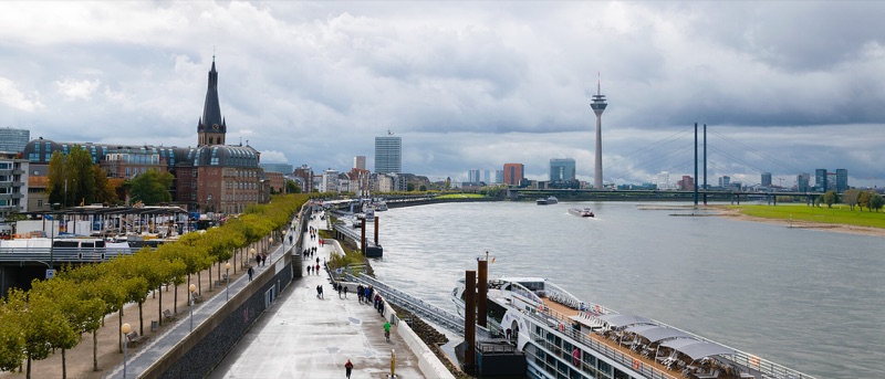 Düsseldorf, widok ogólny