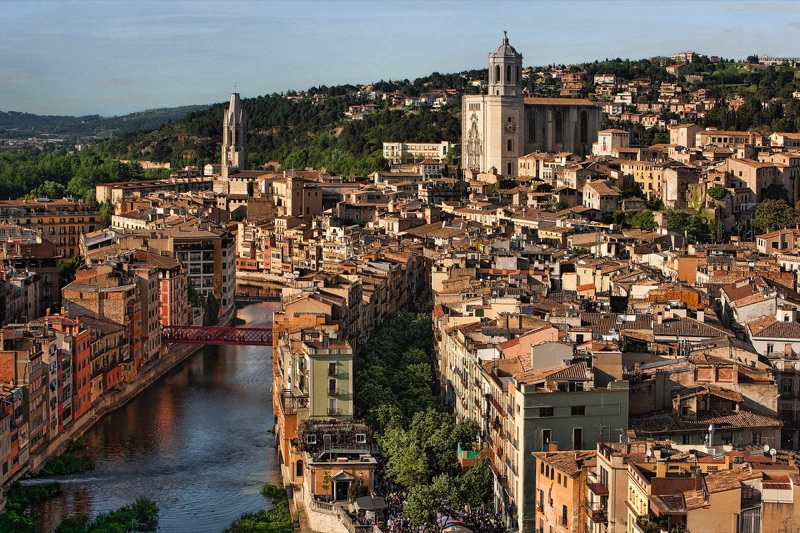 Girona, widok ogólny
