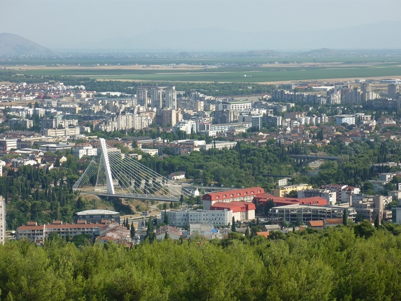 Podgorica, widok ogólny