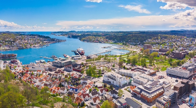 Sandefjord, widok ogólny